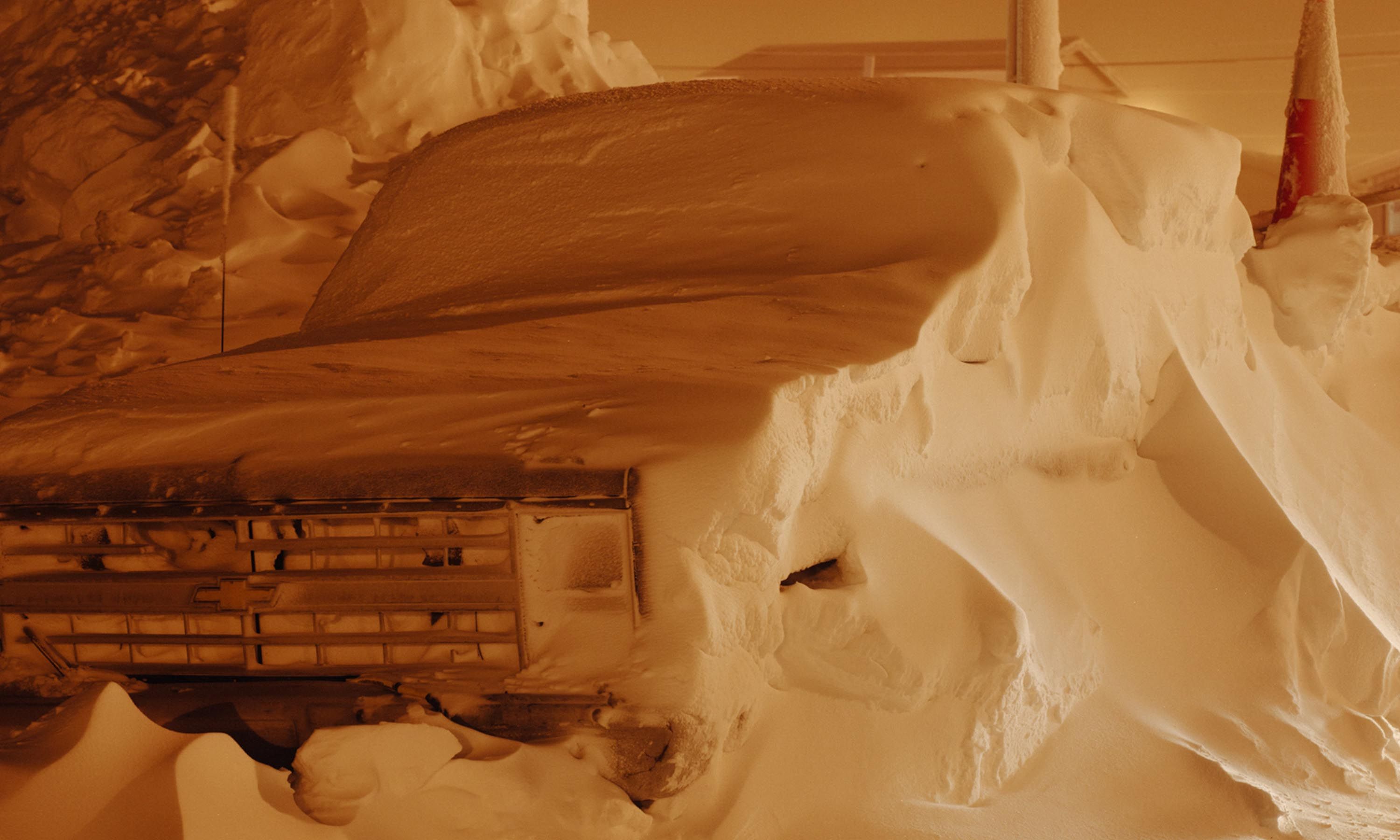 Mark Mahaney’s ‘Polar Night’ Shows a Town Being Swallowed By Snow Storms