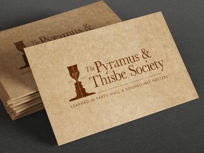 The Pyramus & Thisbe Society Branding
