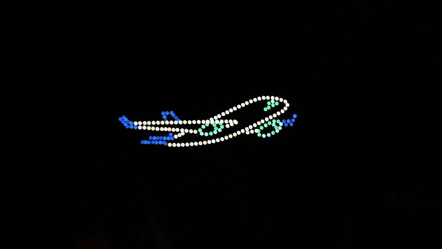 Aerial Show for CAE's Flightscape Event