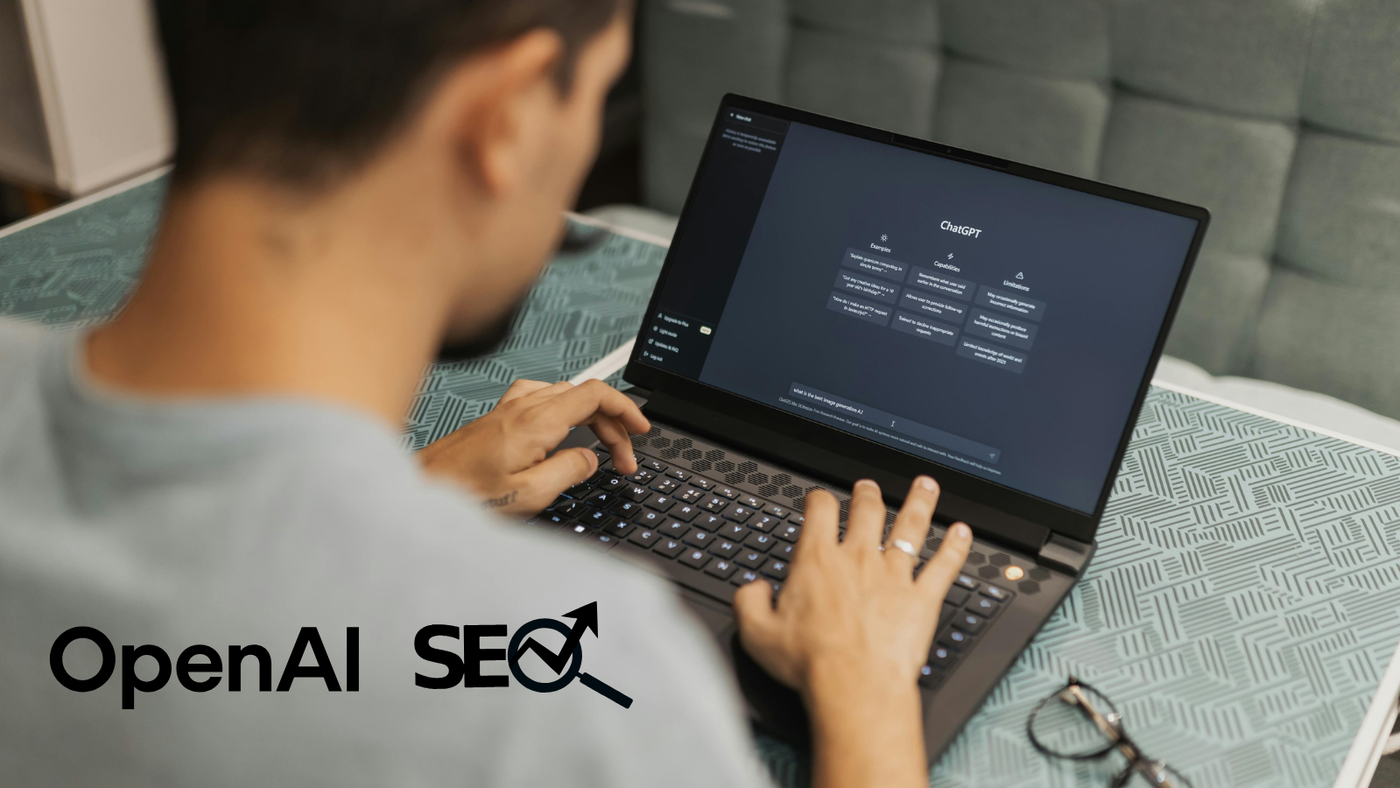 OpenAI ChatGPT interface used for SEO research, content planning and keyword analysis.