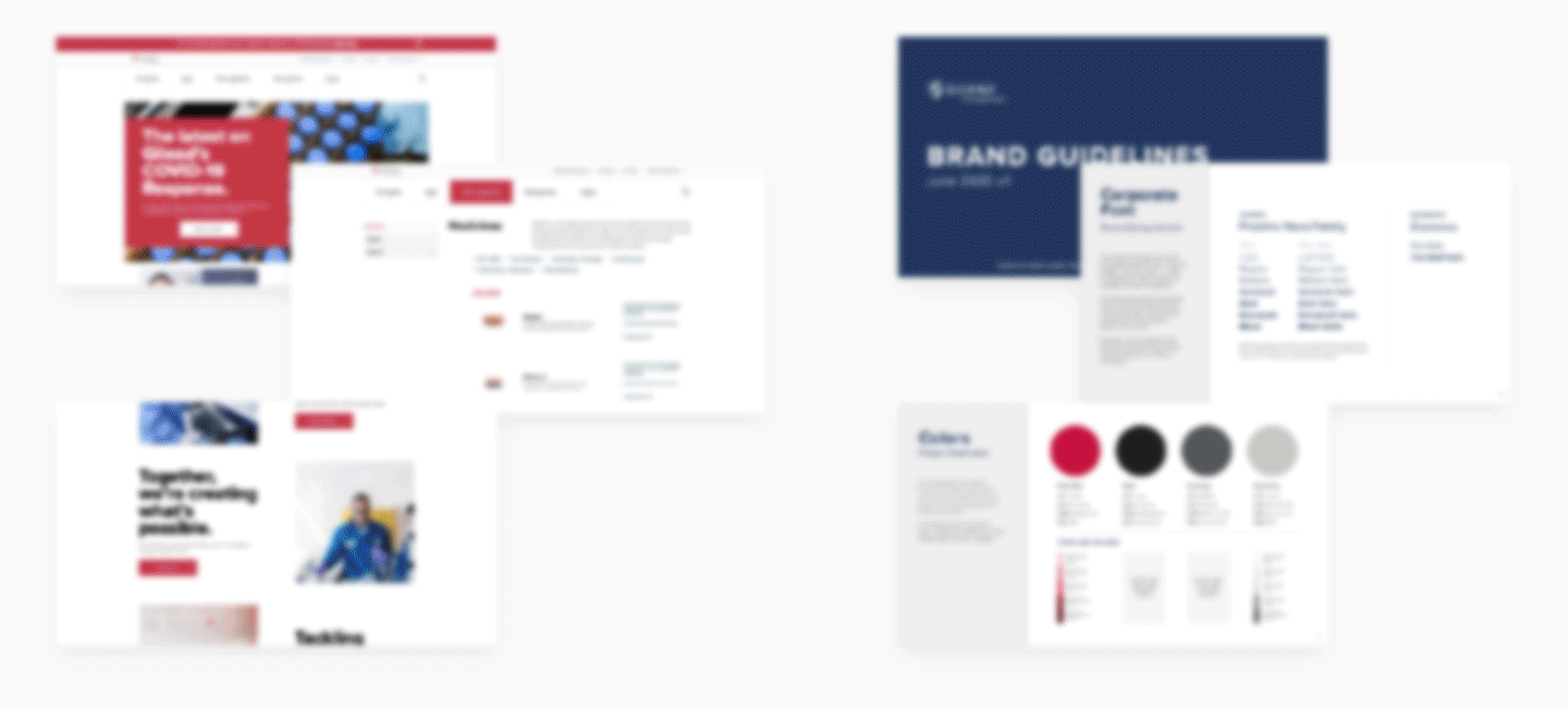 Design system library based on Gilead's brand guidelines