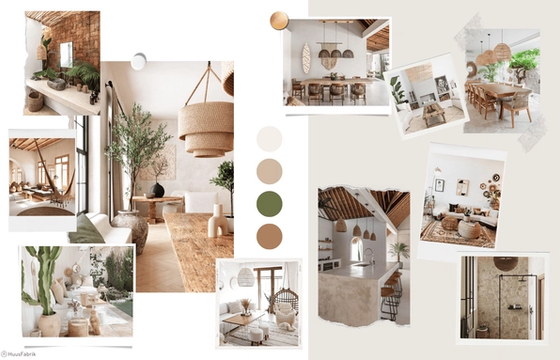 blog Moodboard Boho