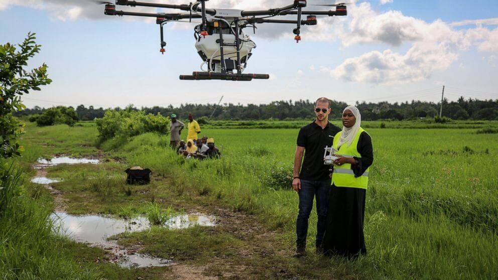 zanzibar testira dronove