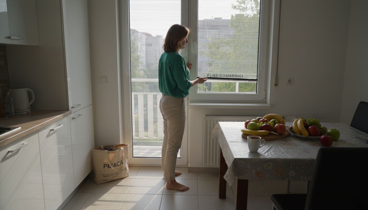 Kako jednostavno otvoriti plise komarnik na balkonskim vratima