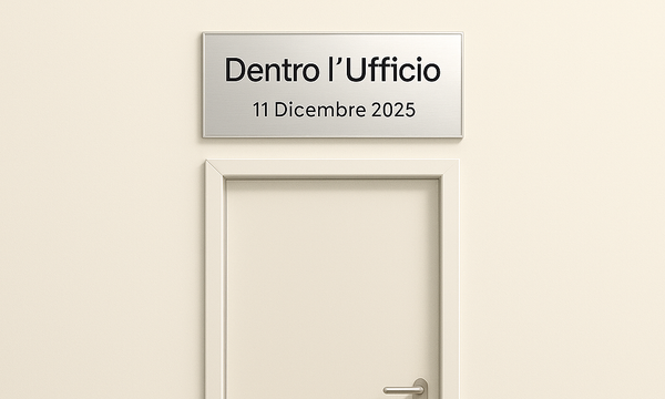 Dentro l'Ufficio - "Mi sono accorto che non vengo pagato per ‘dare il massimo’, ma per non creare problemi (E penso che sia la cosa più liberatoria che abbia mai capito)"