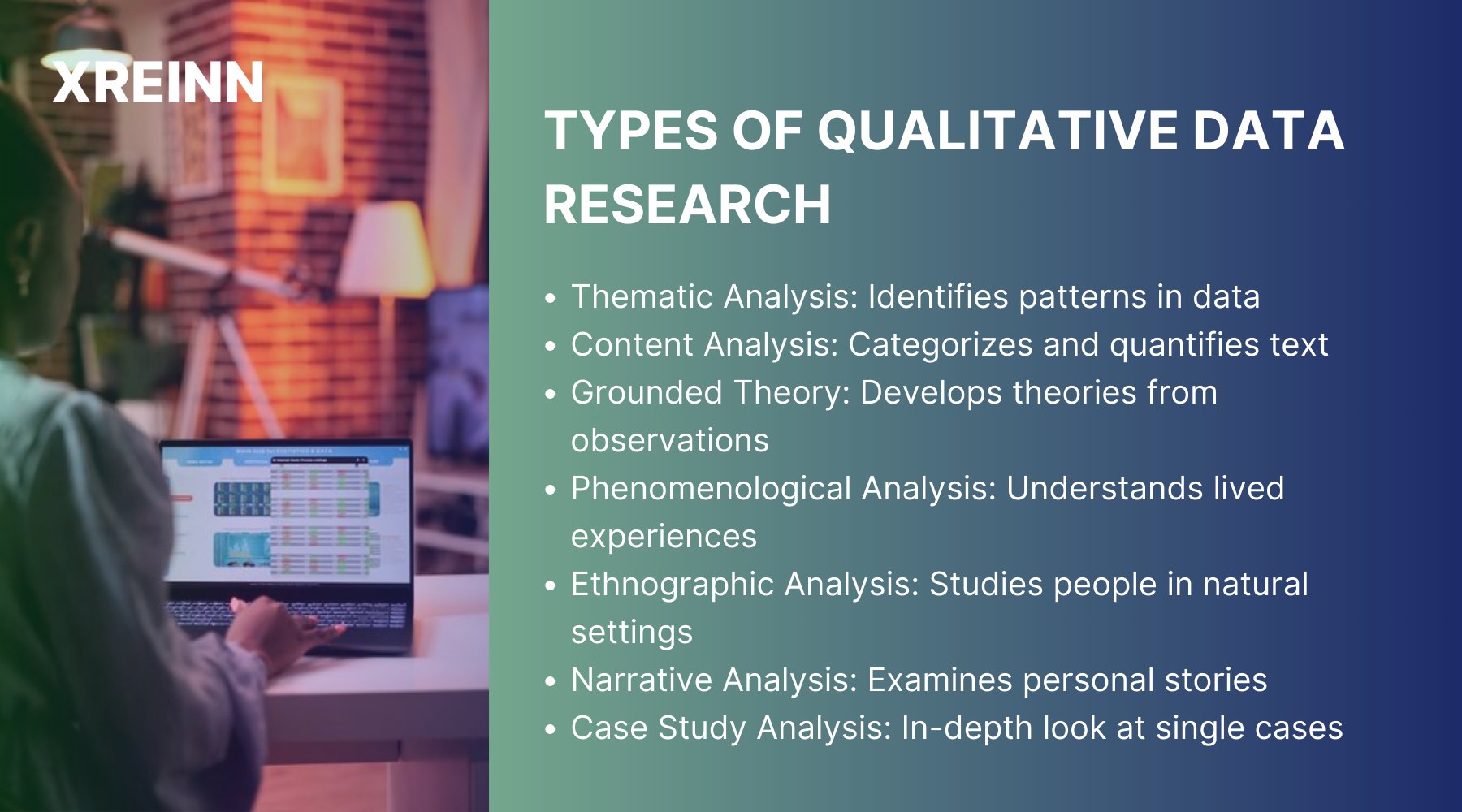 Types of Qualitative Data Research