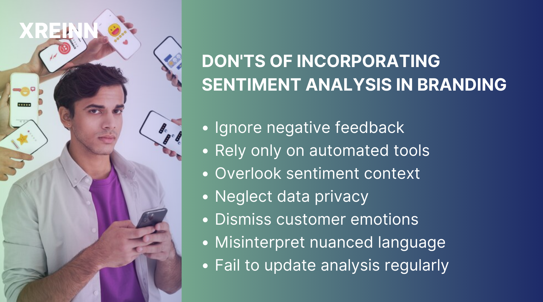 Don'ts of Incorporating Sentiment Analysis in Branding