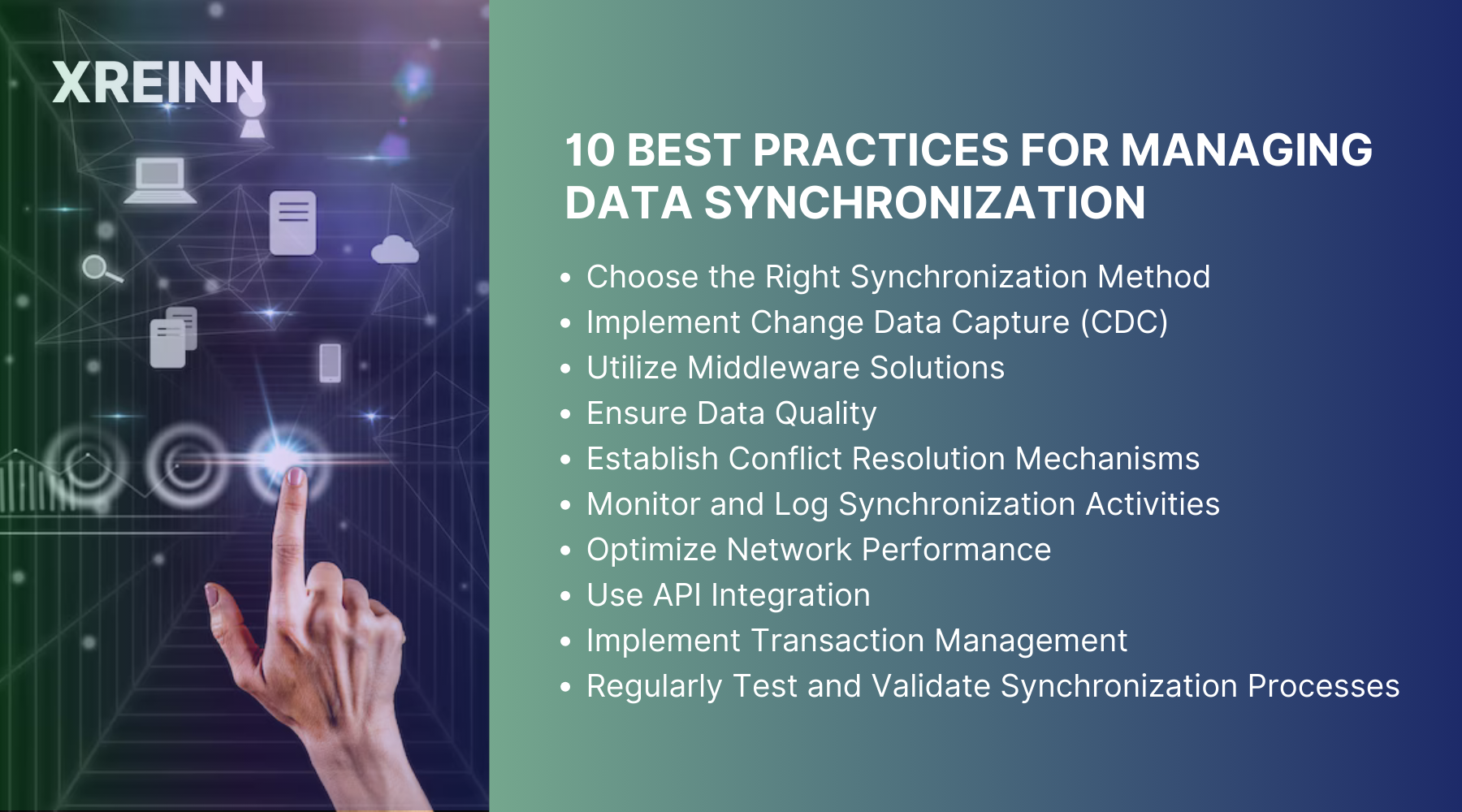 10 Best Practices for Managing Data Synchronization