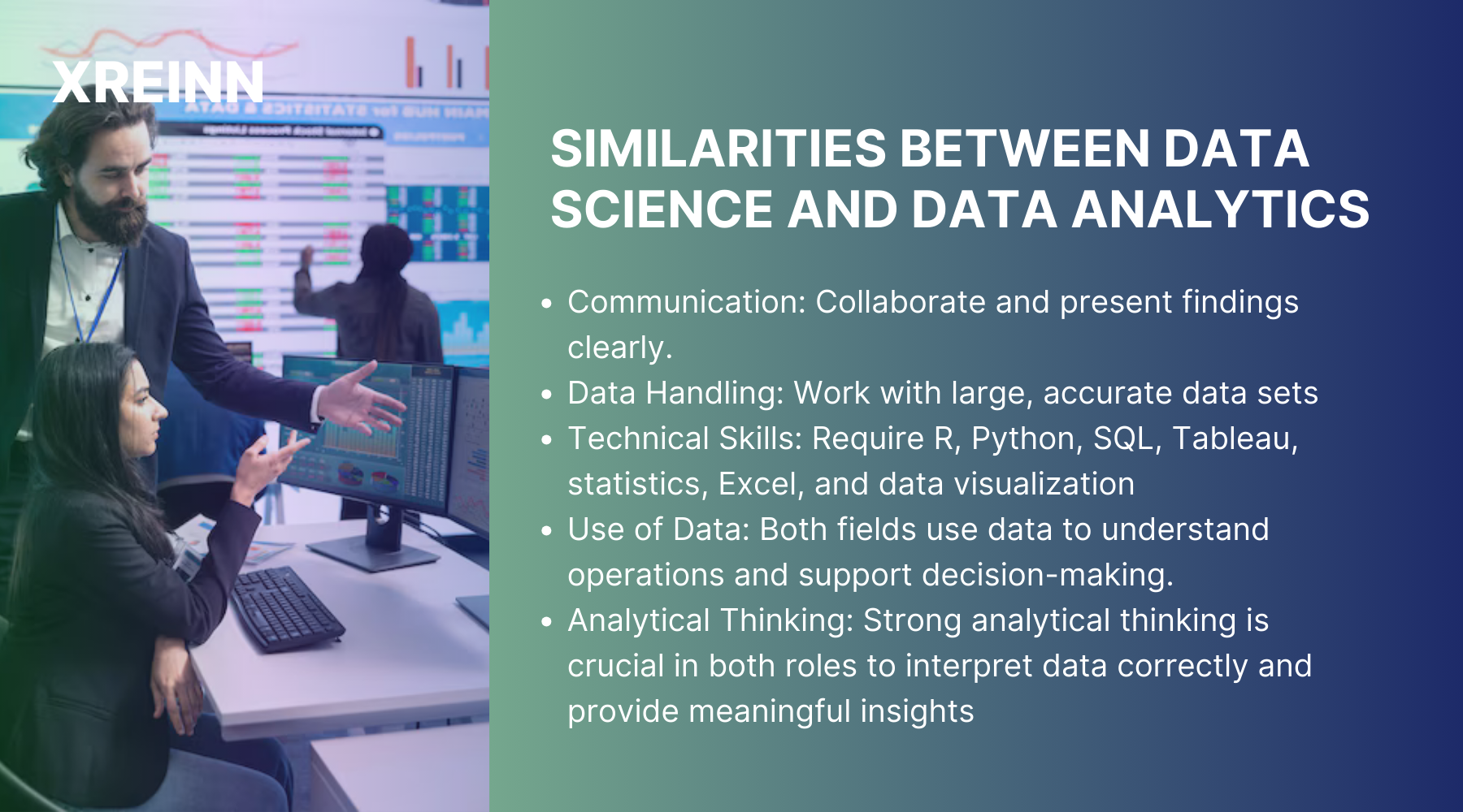 Similarities Between Data Science and Data Analytics