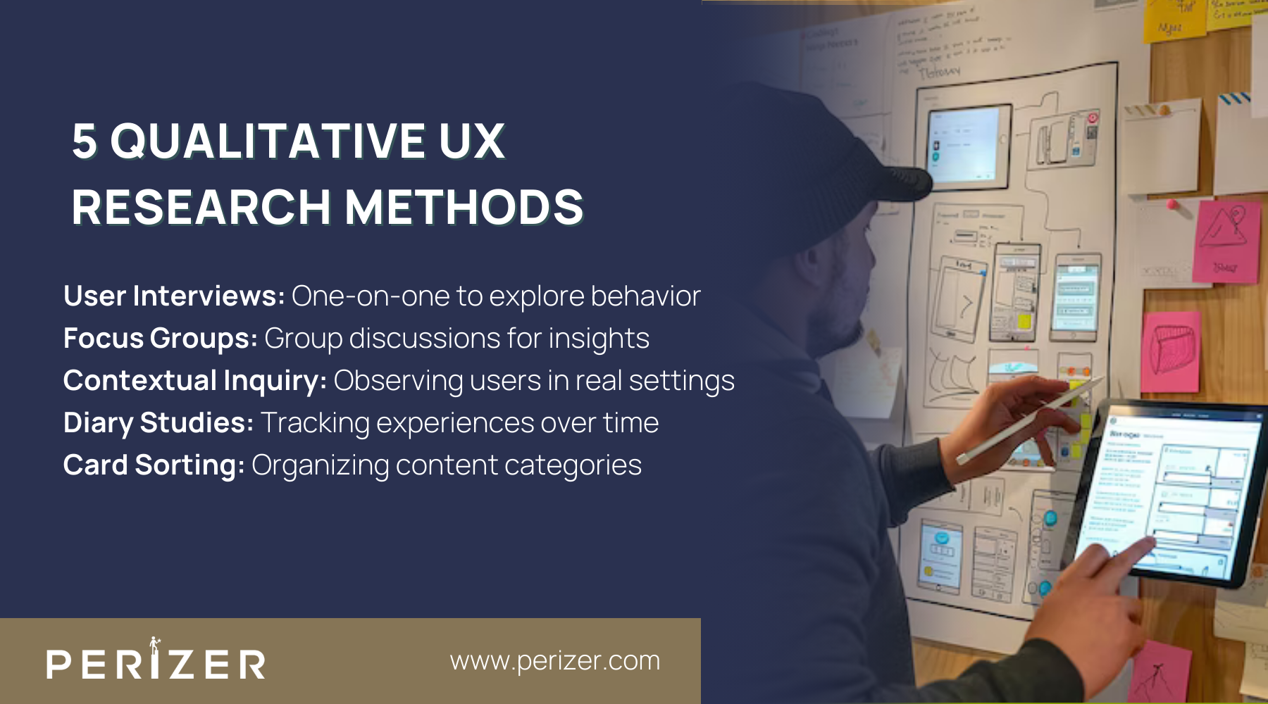 5 Qualitative UX Research Methods