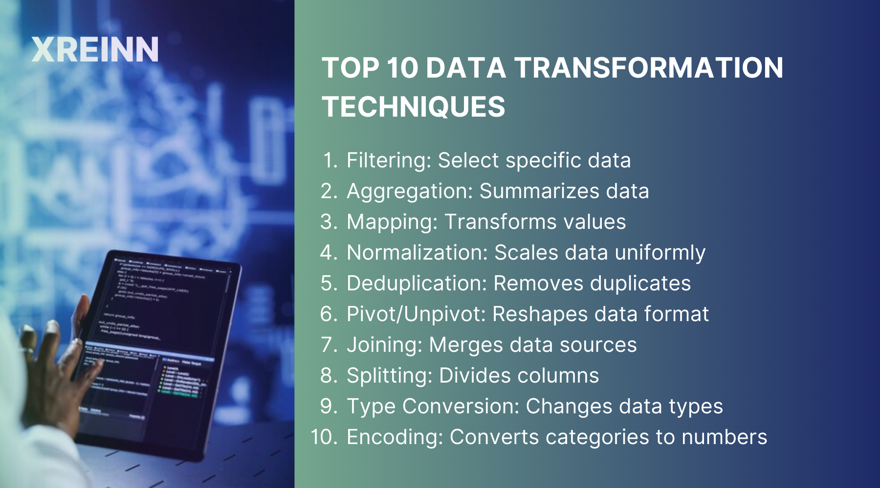 Top 10 Data Transformation Techniques