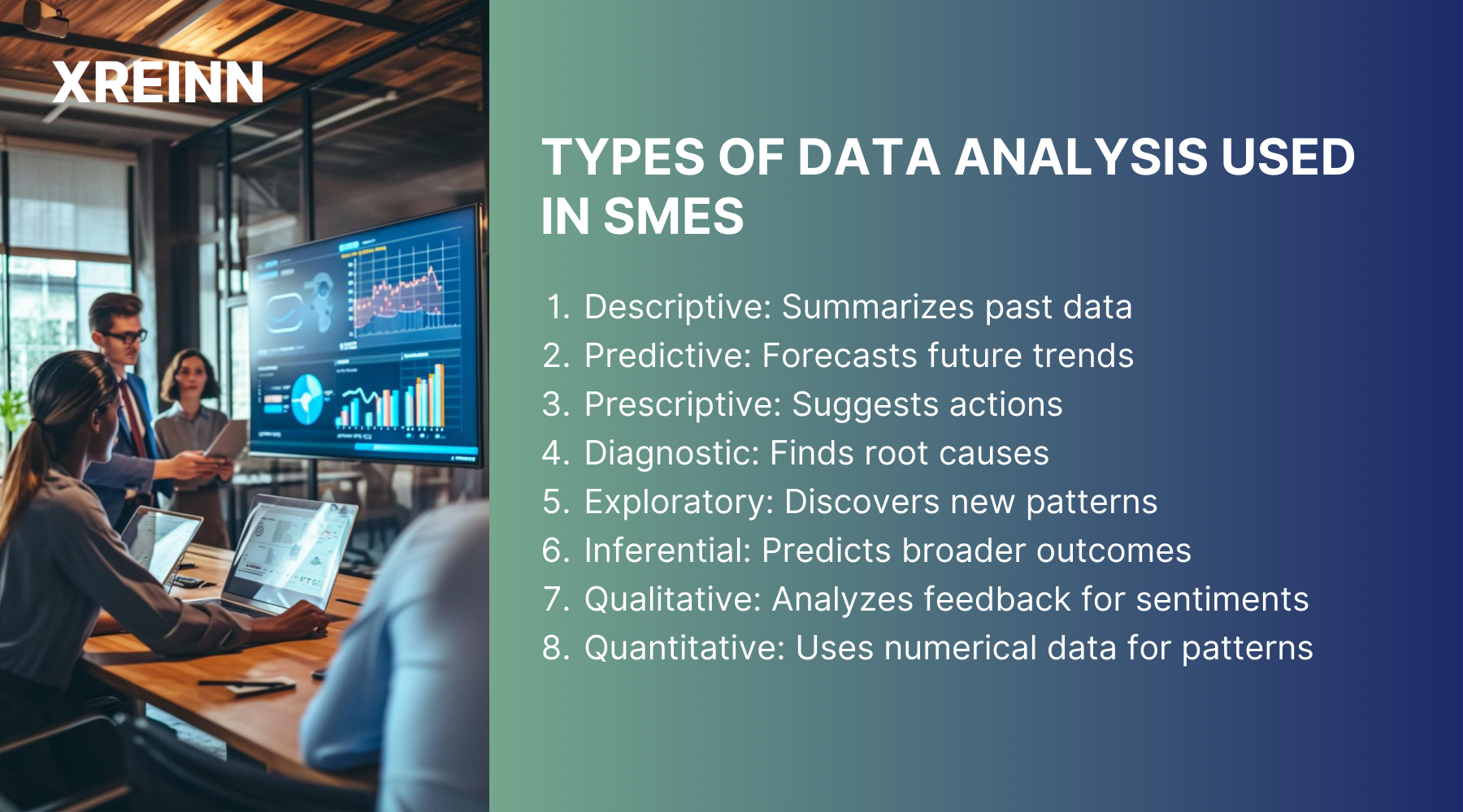 Types of Data Analysis Used in SMEs