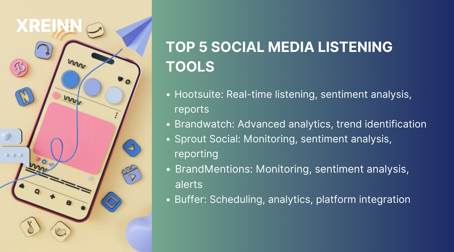 Top 5 Social Media Listening Tools