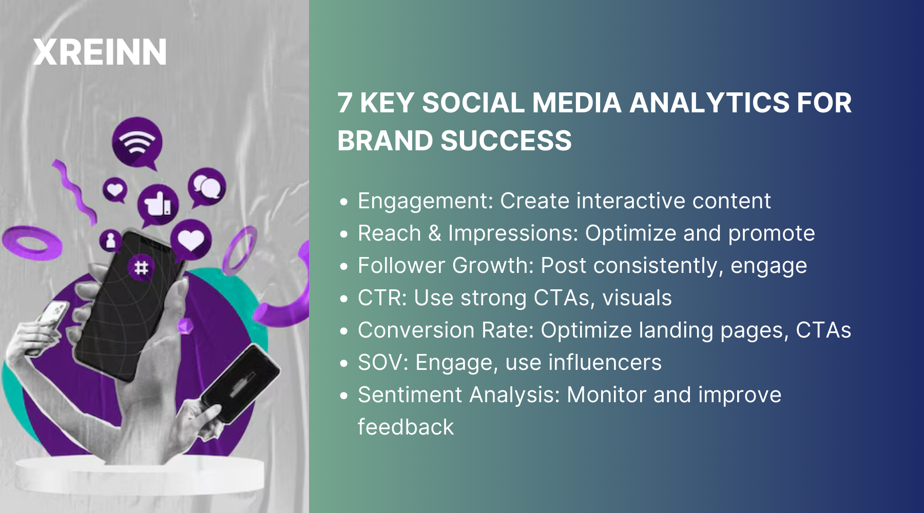 Key Social Media Analytics for Brand Success