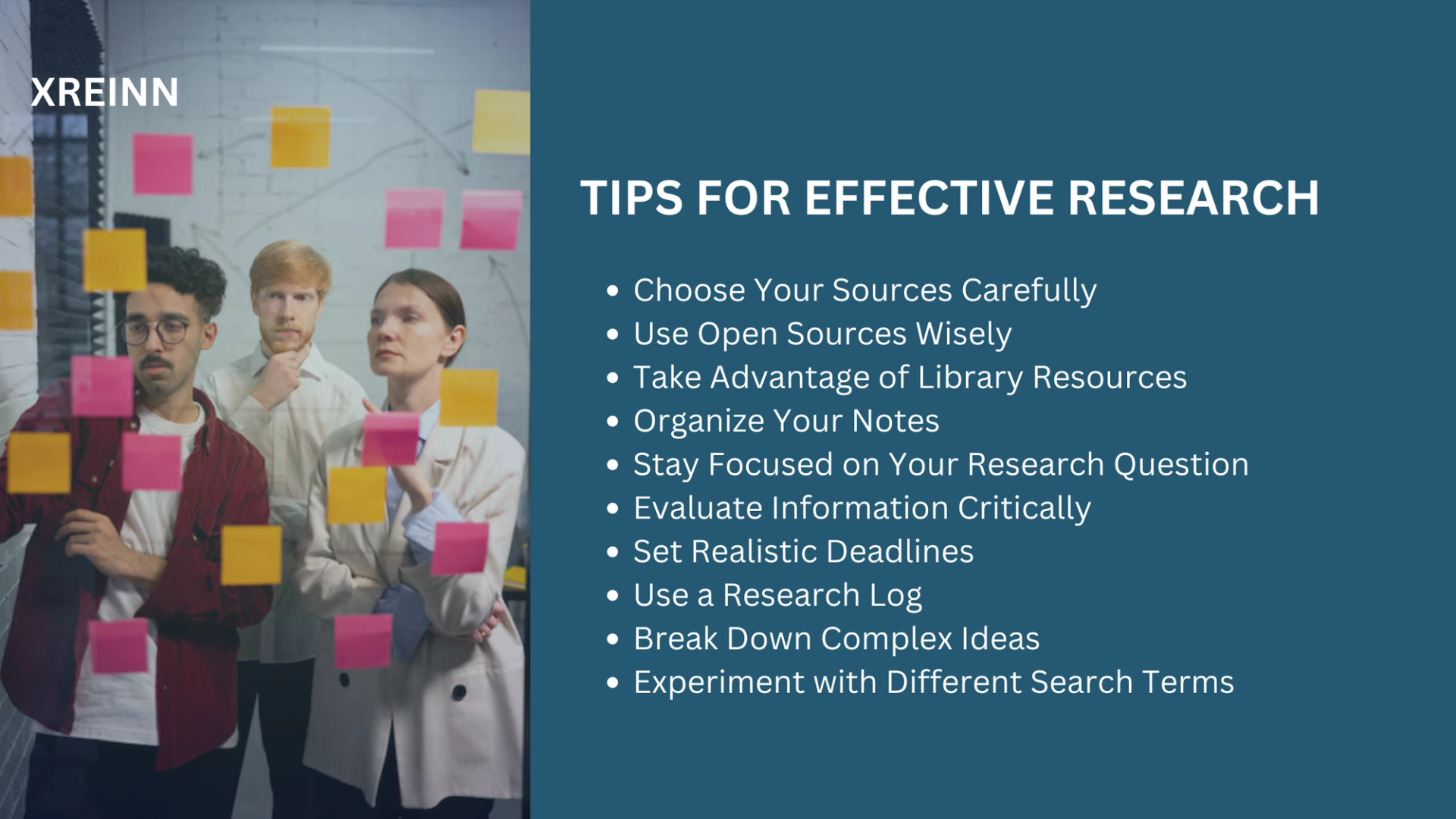 Tips for Effective Research