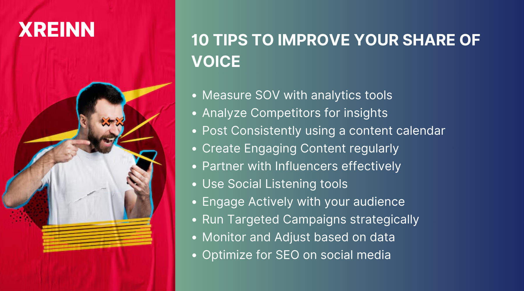 10 Tips to Improve Your Share of Voice