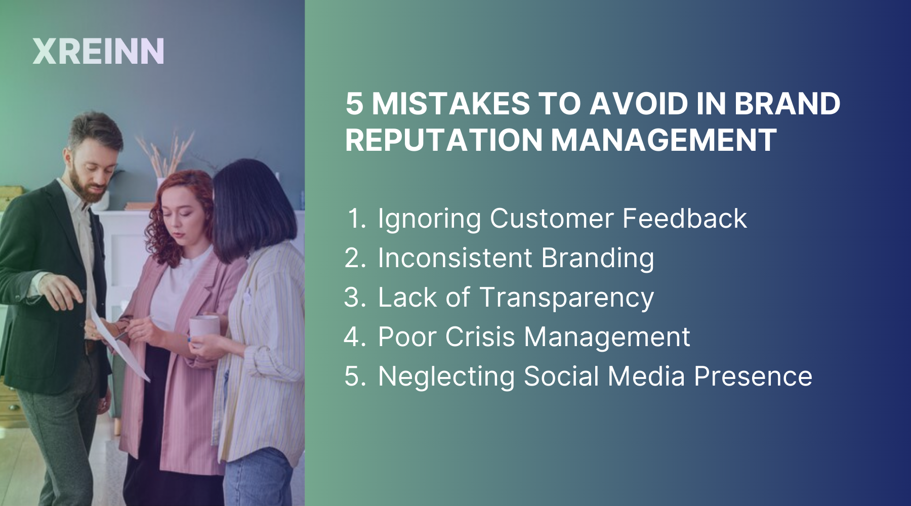 5 Common Mistakes to Avoid in Brand Reputation Management