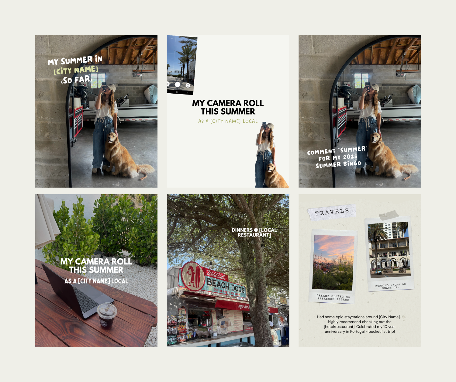 Instagram Carousel Post Idea for Real Estate Agents