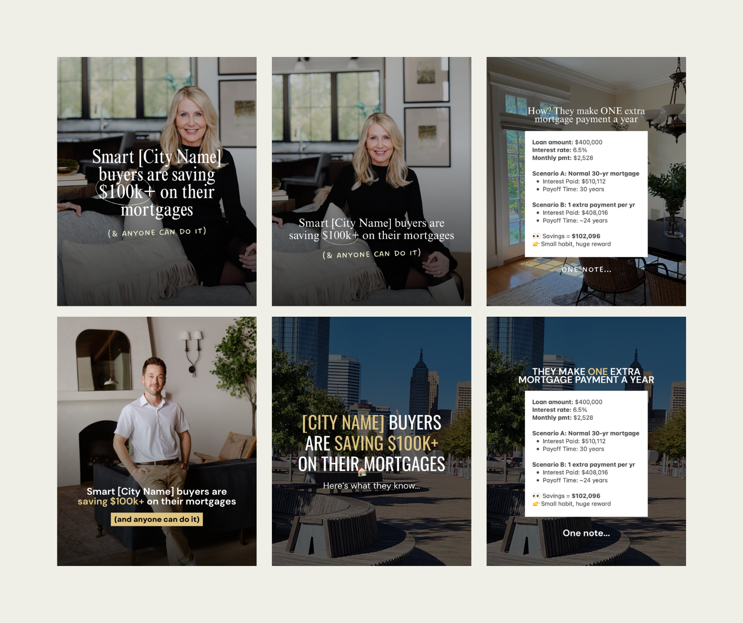 Instagram Carousel Post Idea for Real Estate Agents