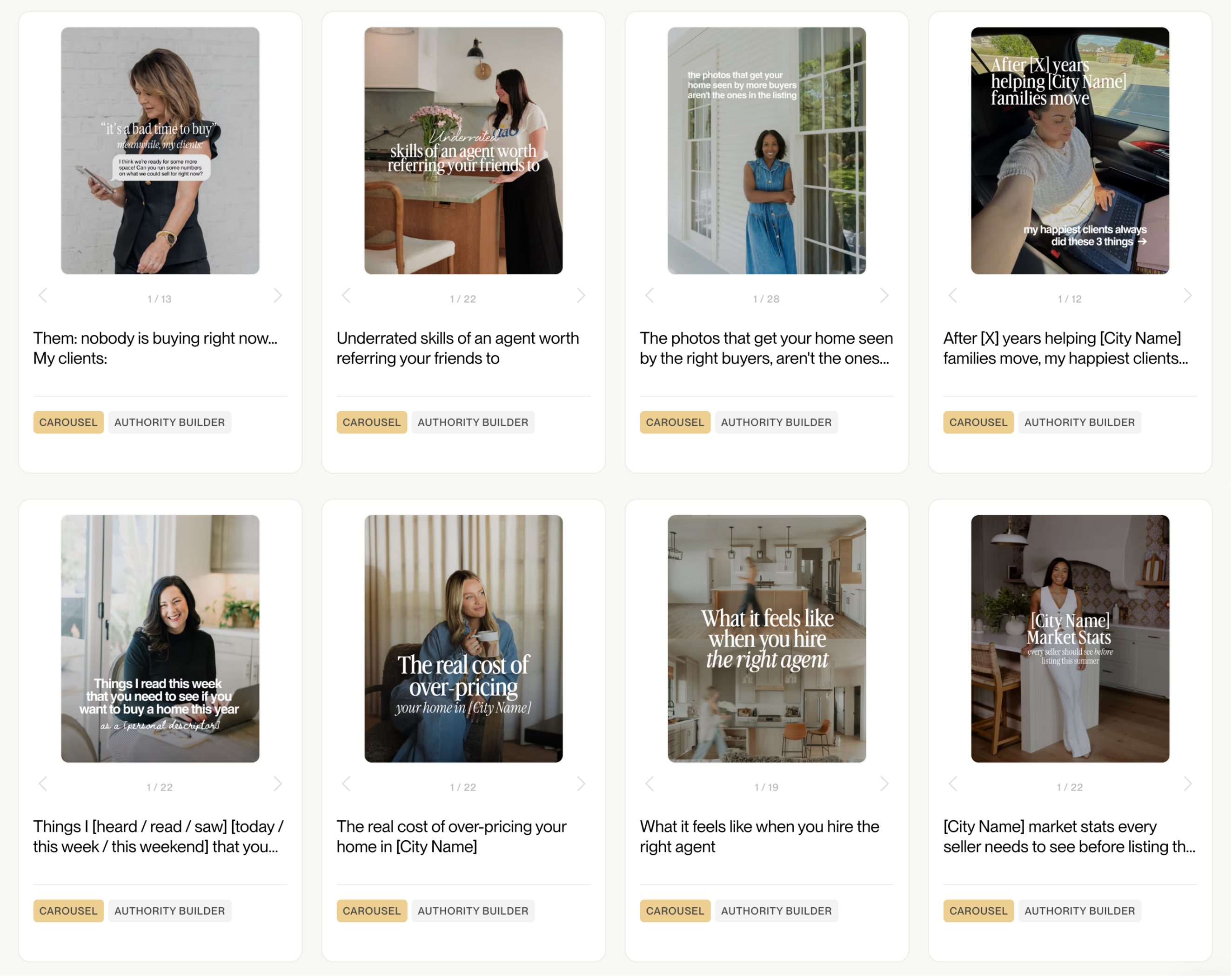 Access hundreds of templates designed to provide value and nurture your ideal clients inside the C&C membership.