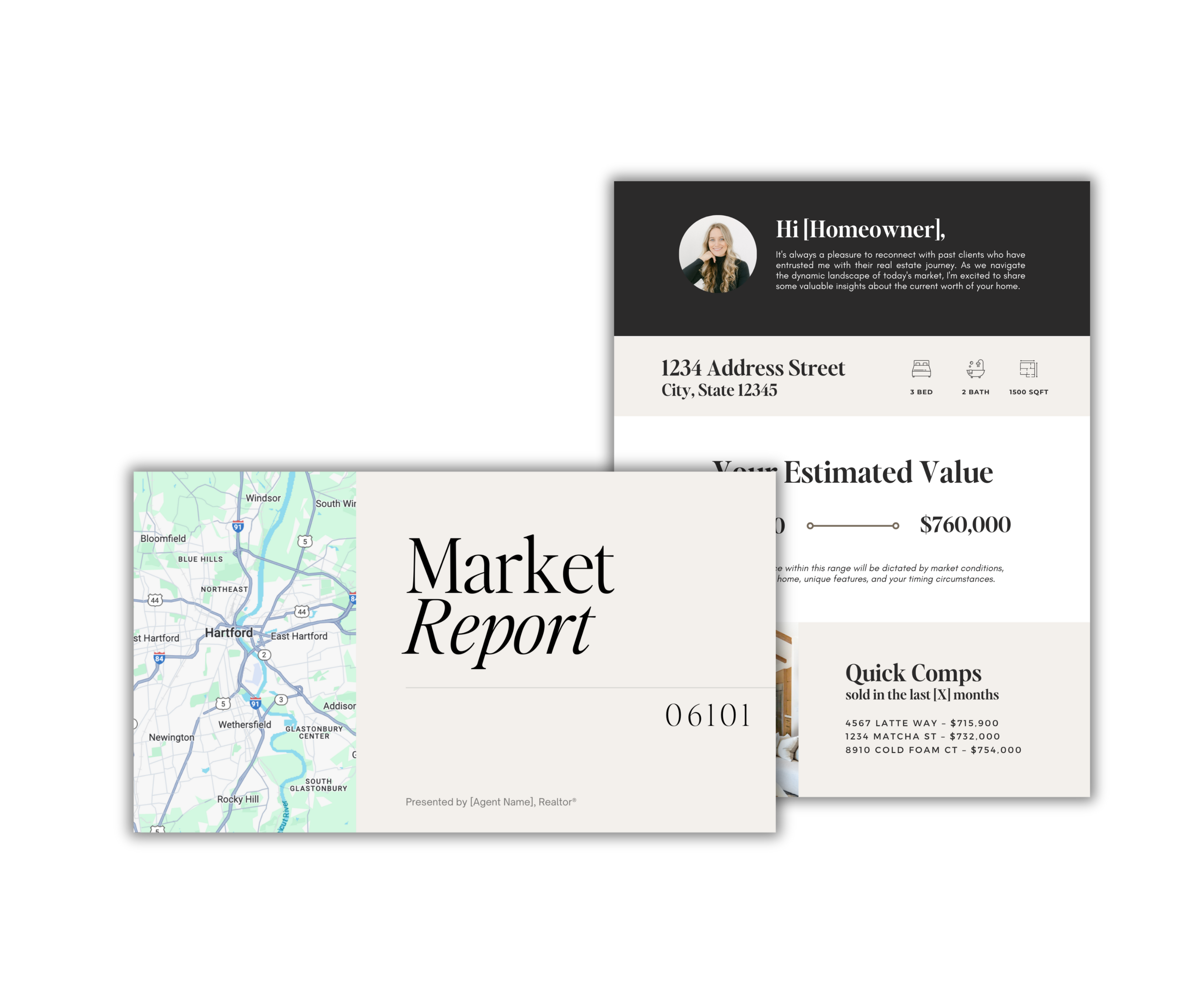 CMAs and market reports for realtors