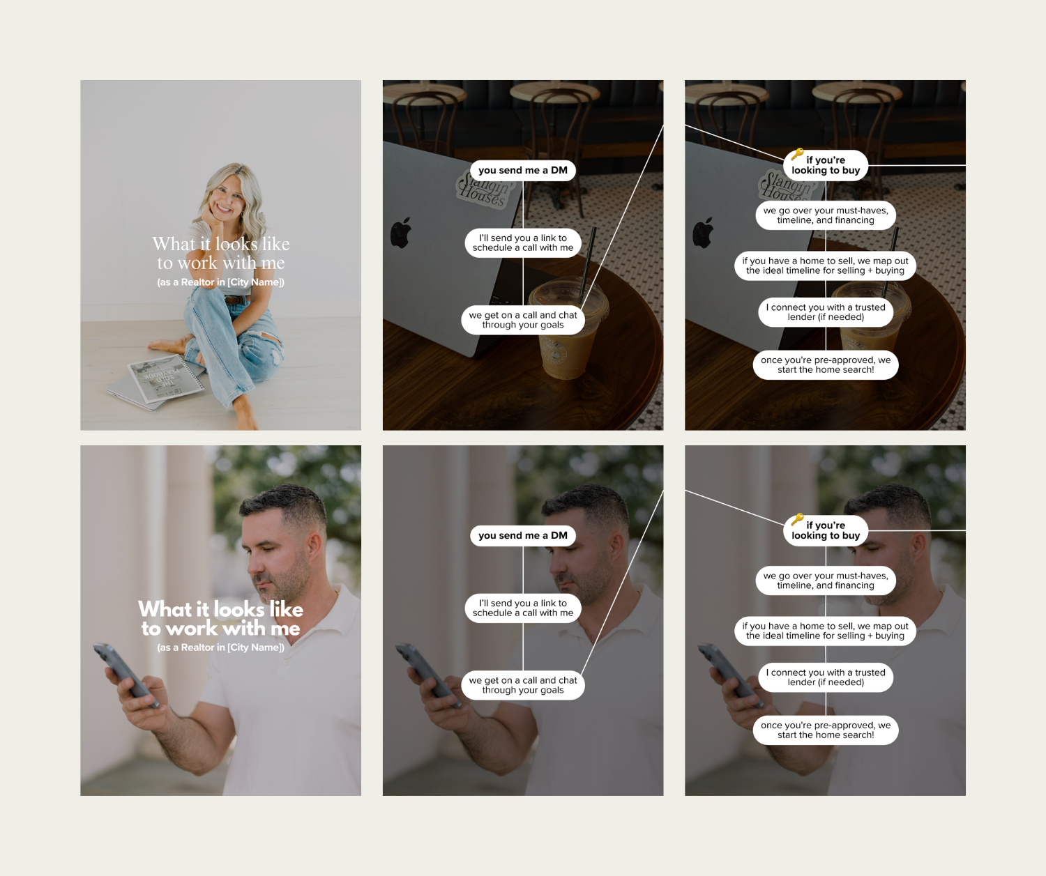 Instagram Carousel Post Idea for Real Estate Agents