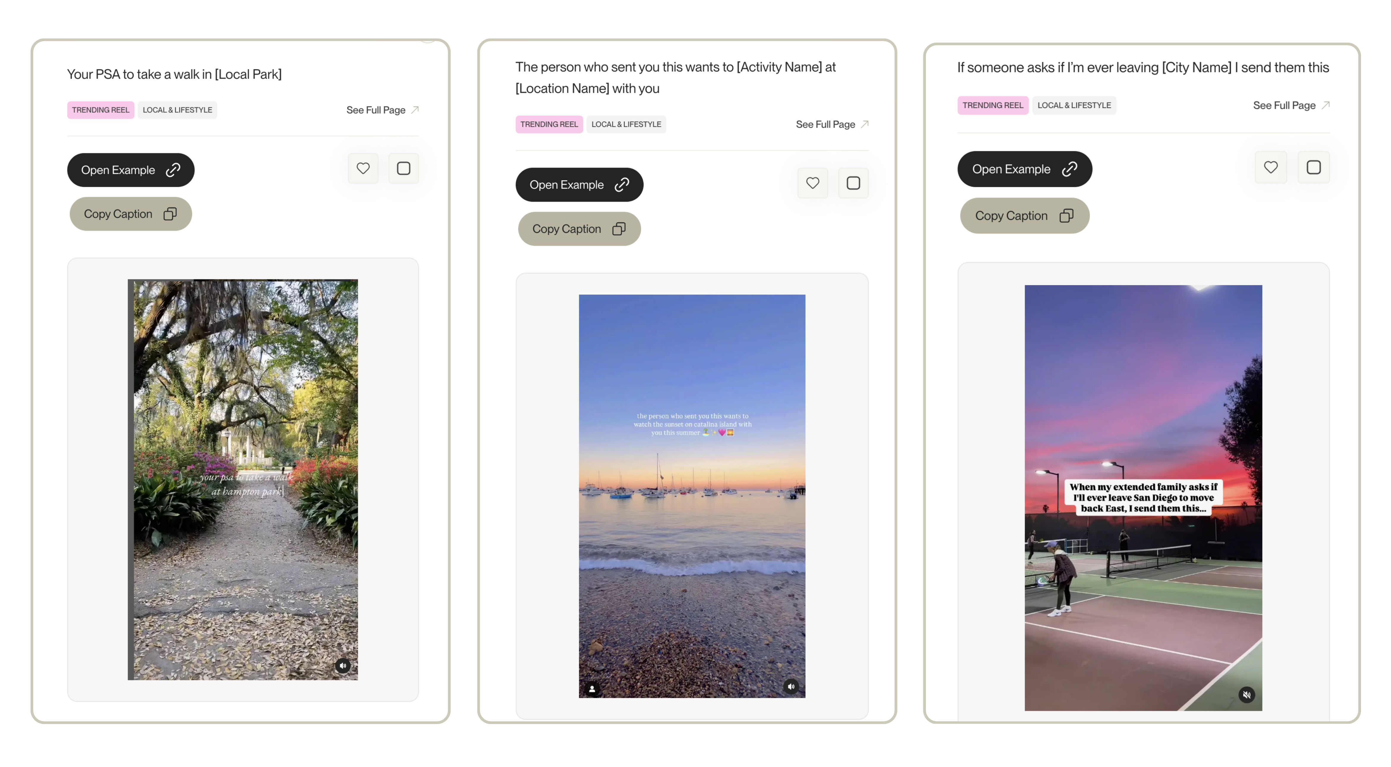 instagram reel templates for real estate