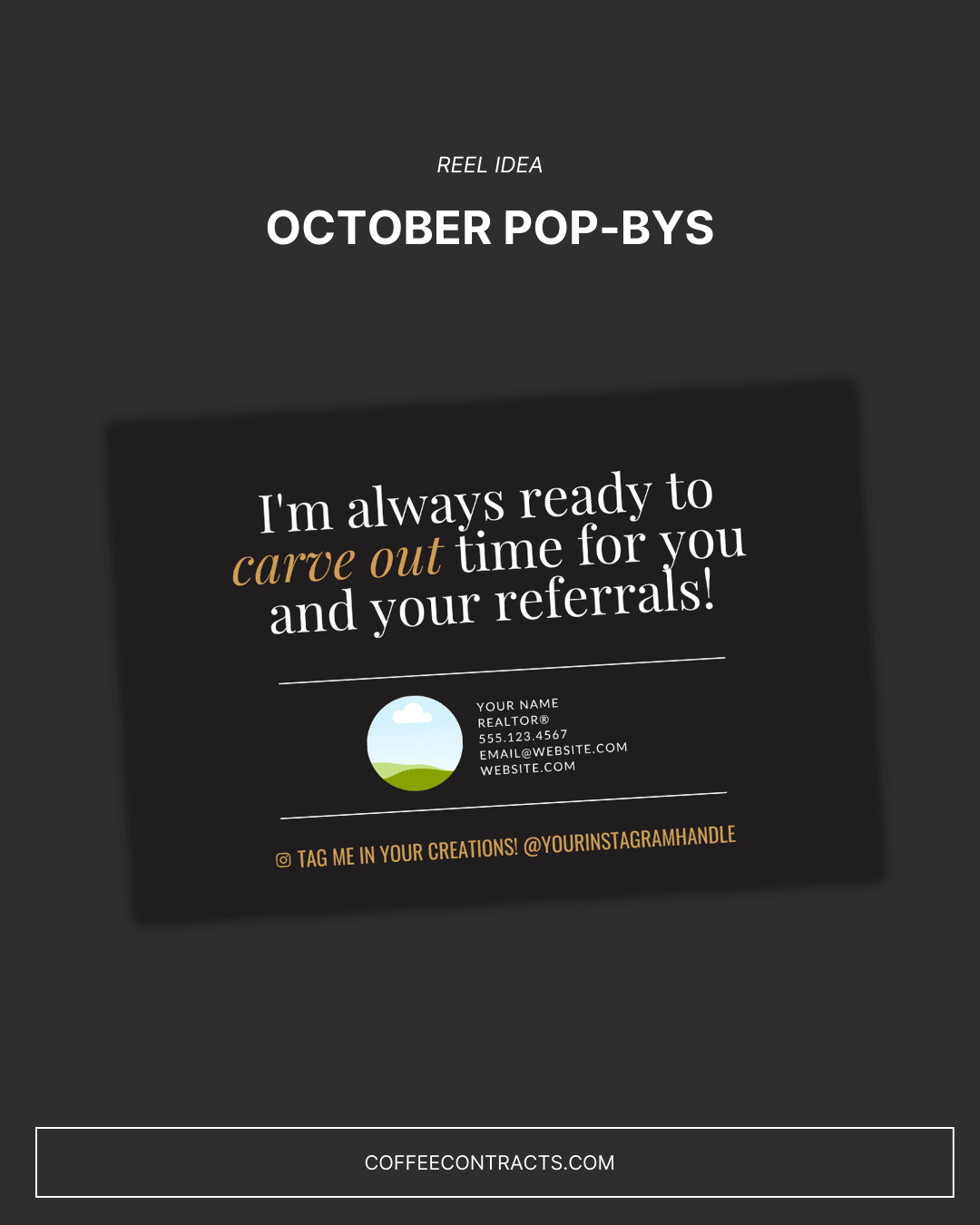 Share an October Pop-By