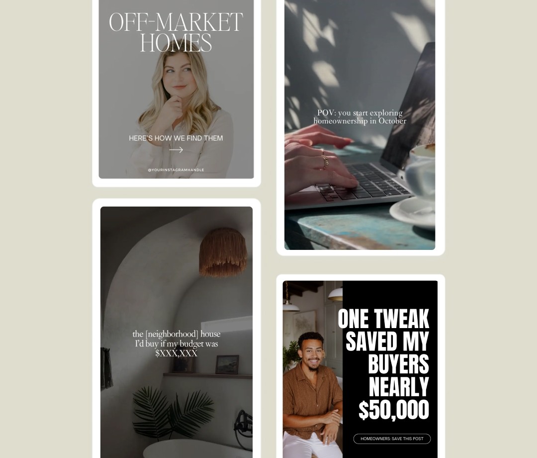 Social Media & Reel Templates