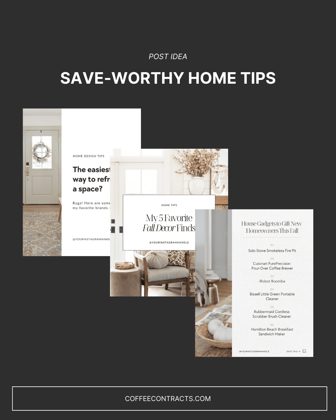 Share Save-Worthy Home Tips