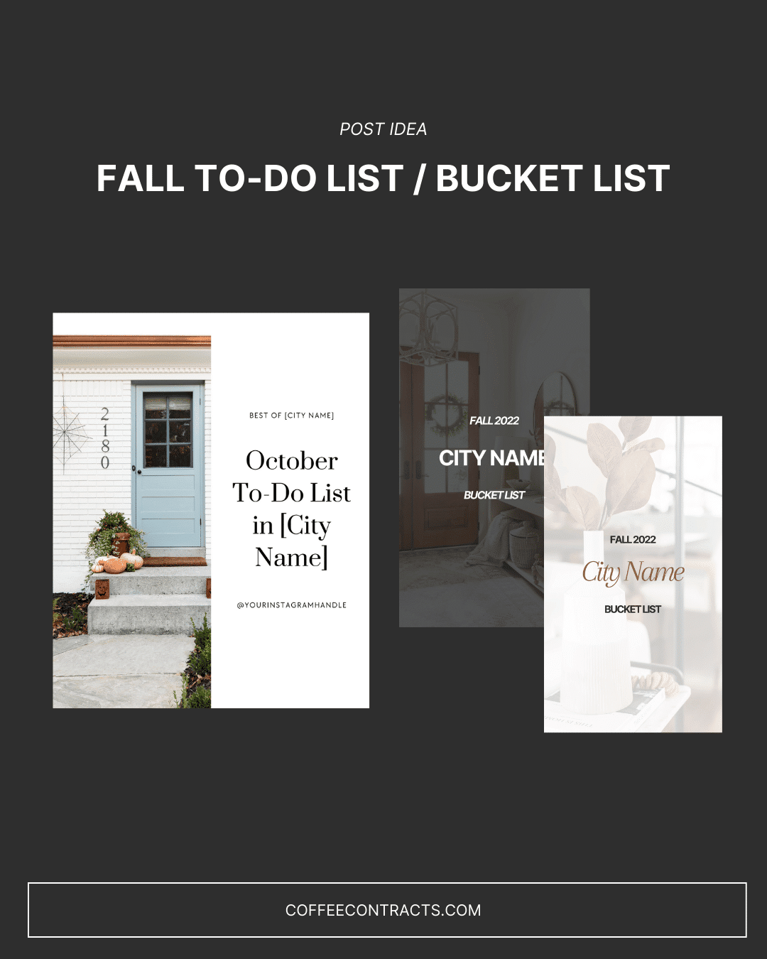 Fall Bucket List