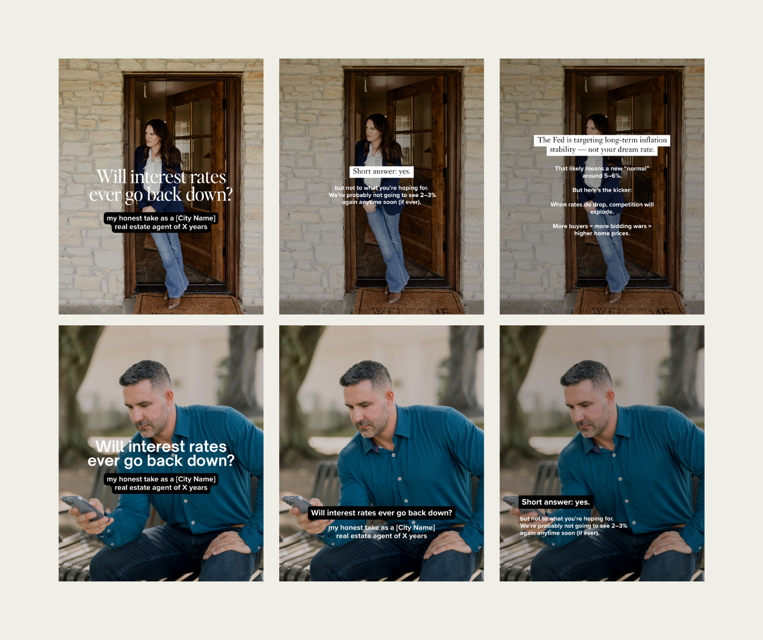 Instagram Carousel Post Idea for Real Estate Agents