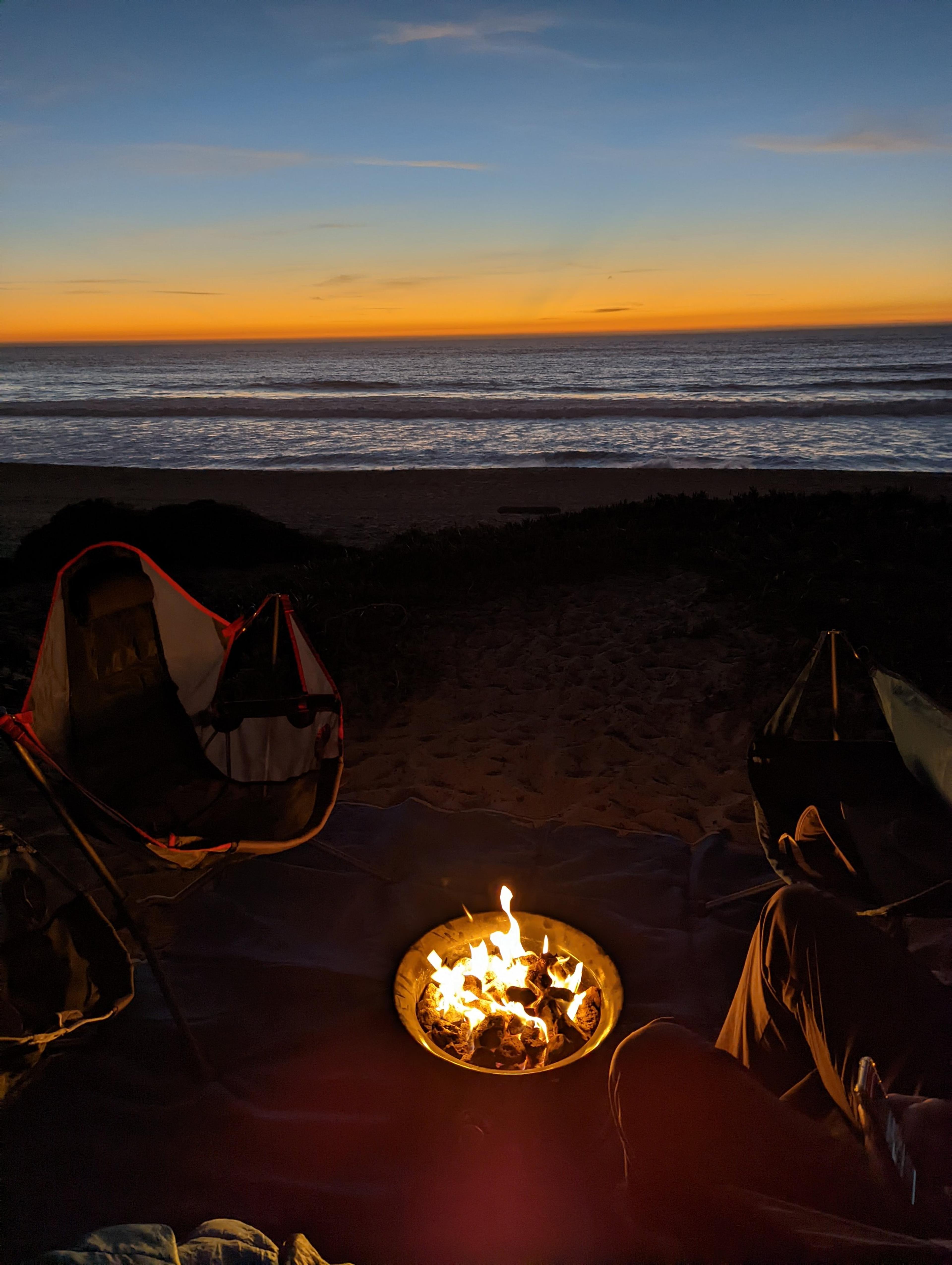 Tents around Campfire Tents around Campfire