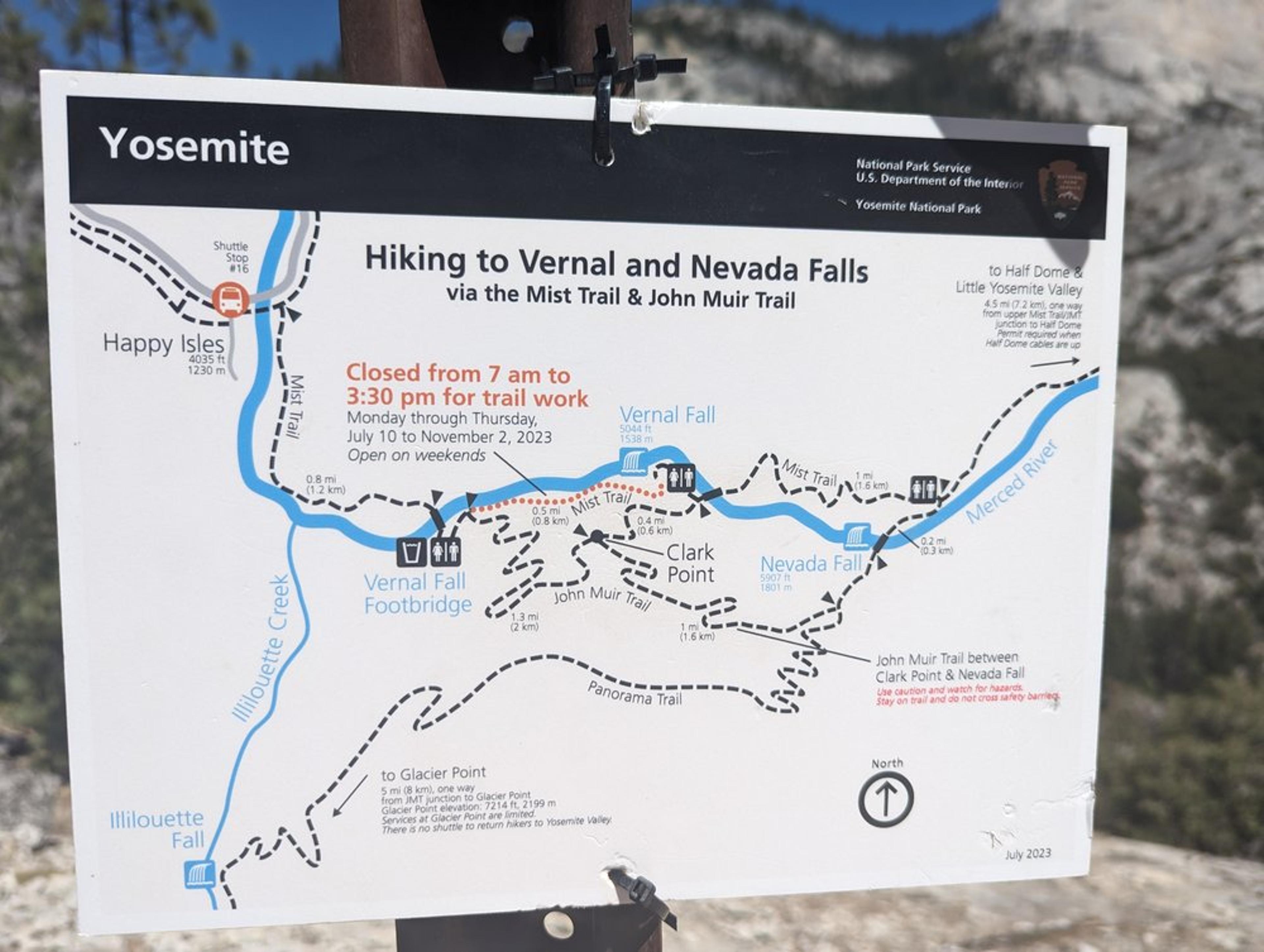 Yosemite Hiking Trail