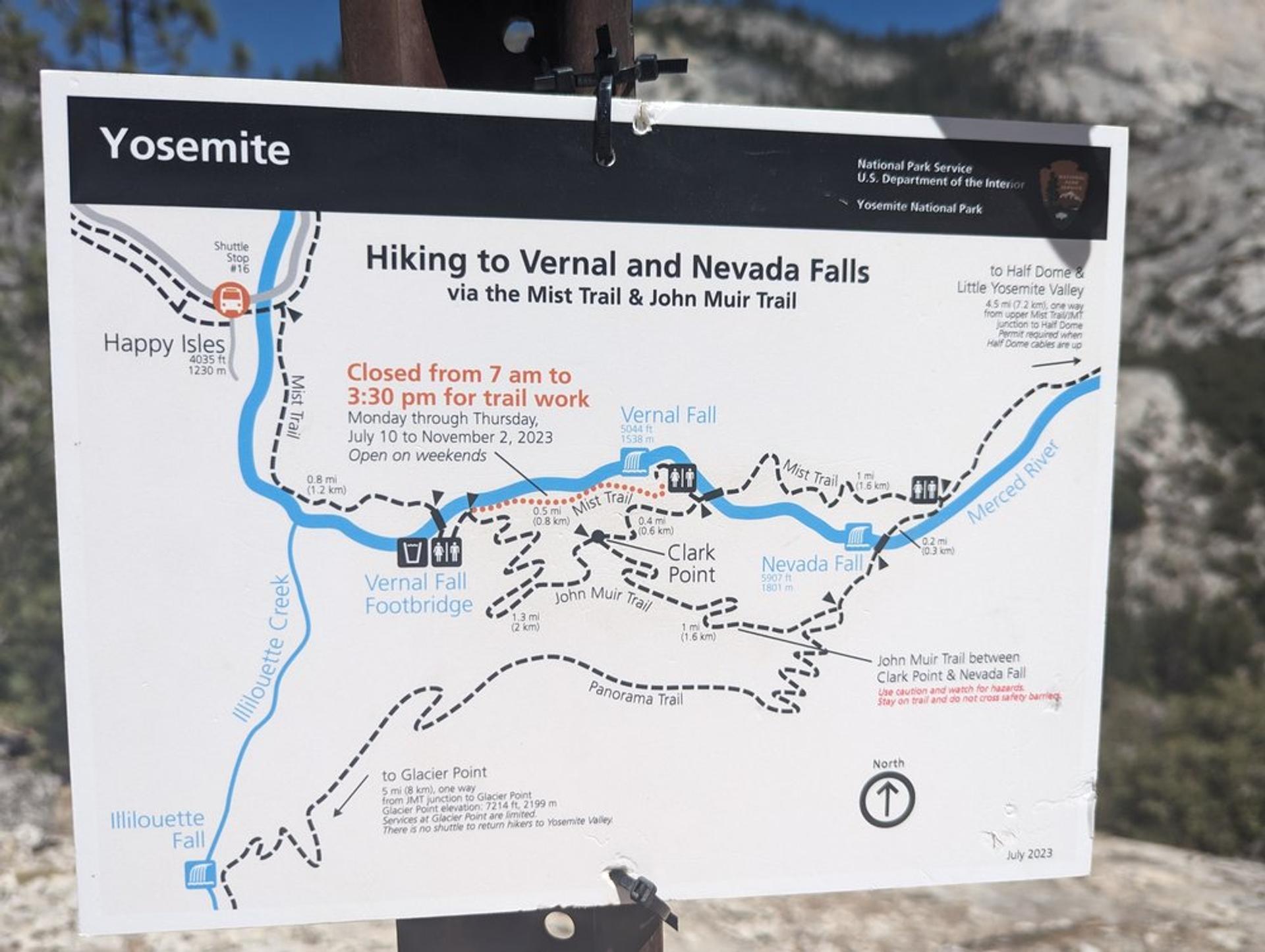 Yosemite Hiking Trail Yosemite Hiking Trail