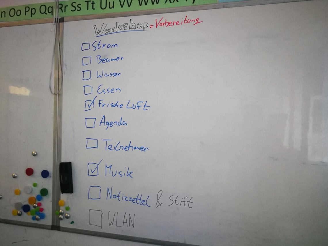 Vorbereitung