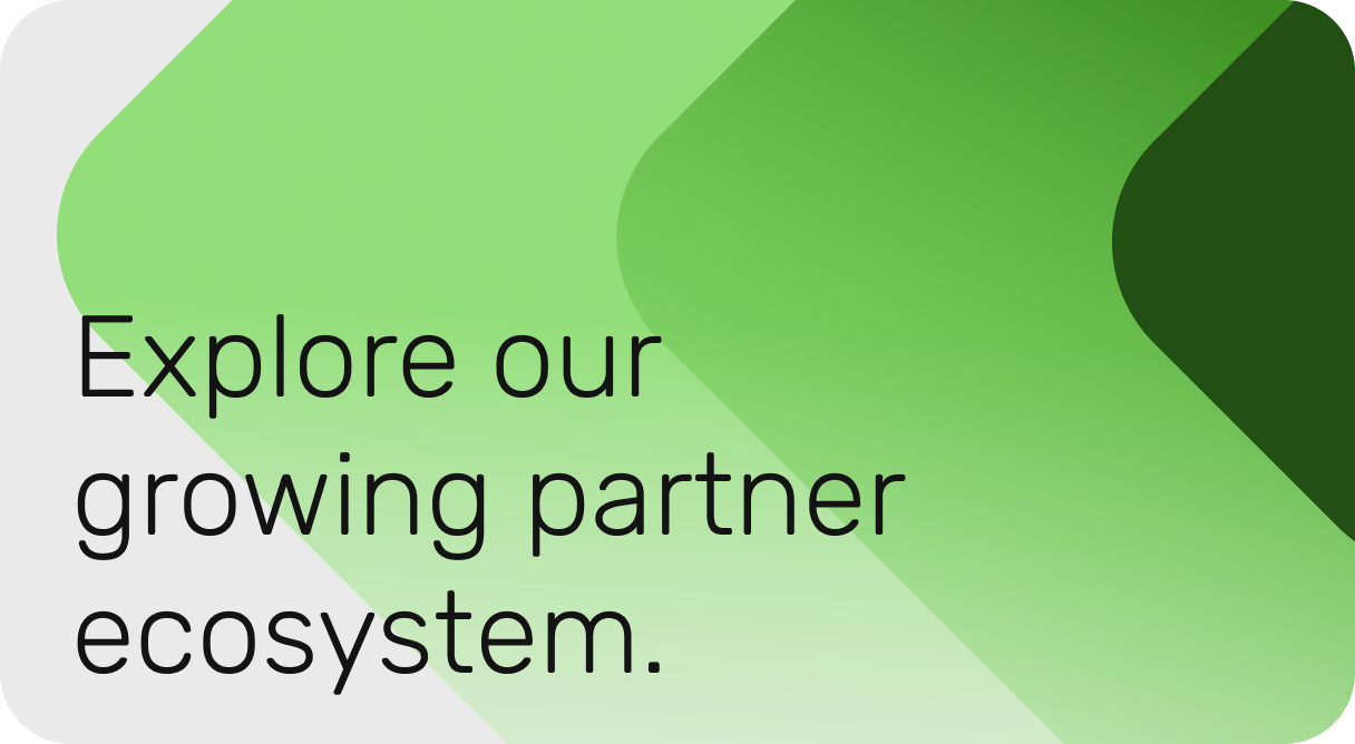 Featured Vertex Partner Ecosystem image with green arrows