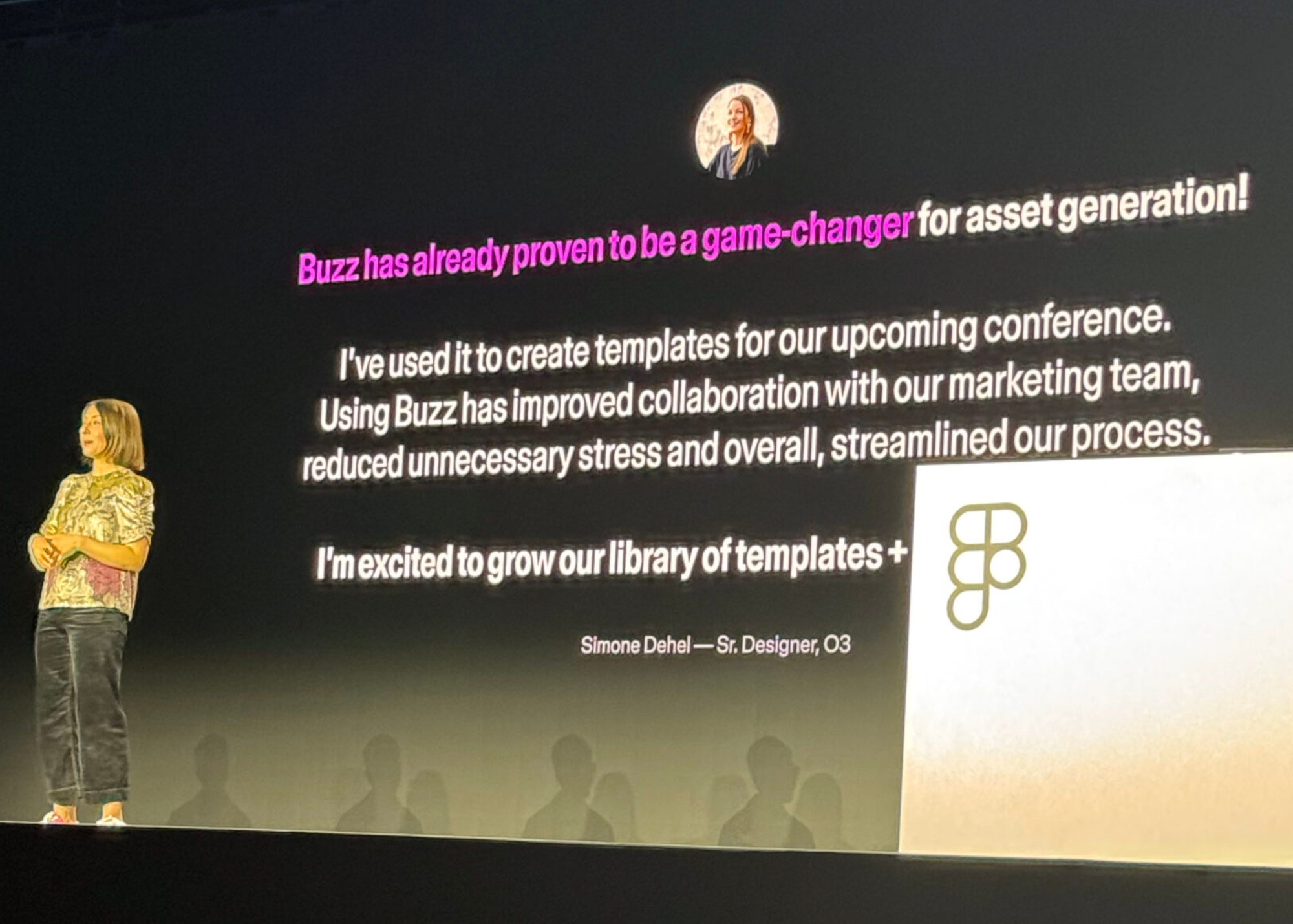Simone quote at Config 2025