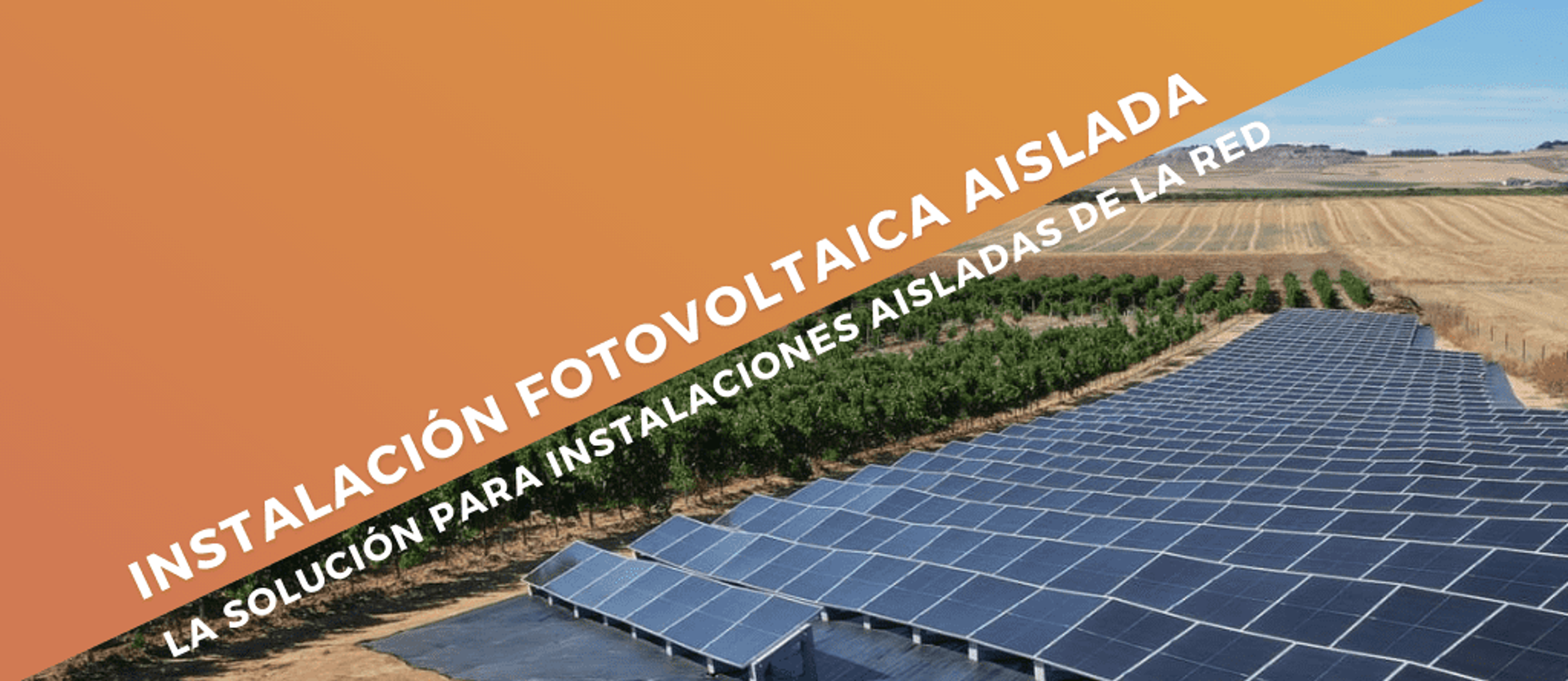 fotovoltaica aislada