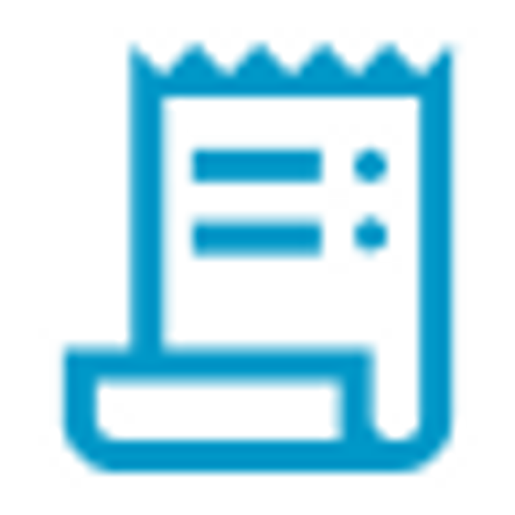 Receipt icon