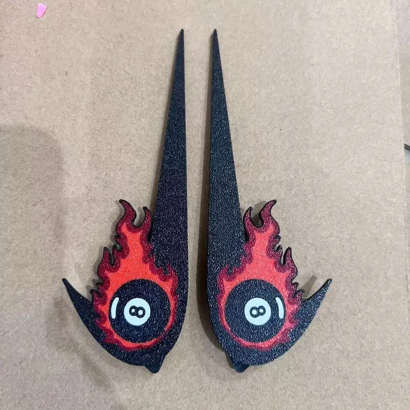 3D Print Aksesoris Sendal Tempelan Pinggir Logo Viral