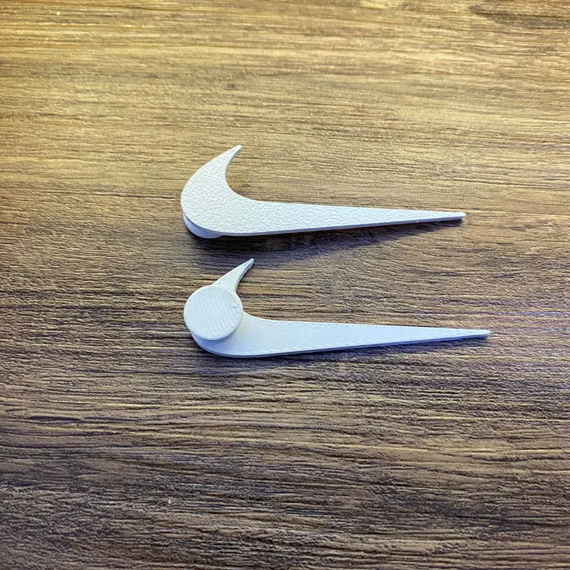 3D Print Jibbitz Swoosh Pin Atas Sepasang
