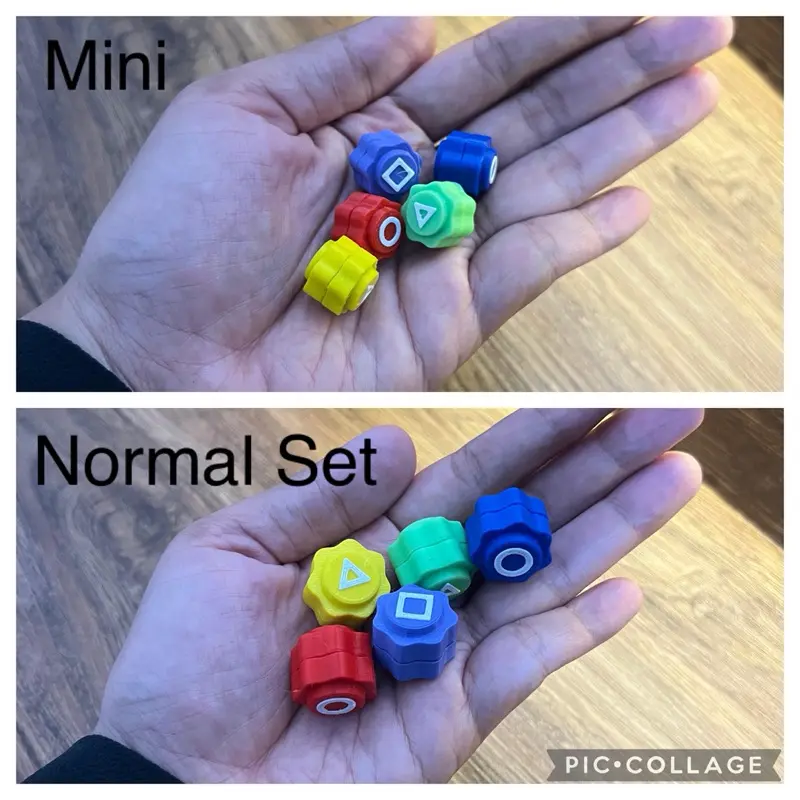 Gonggi Squid Game 2 3D Print Dengan Pemberat