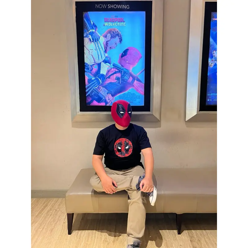 3D Print Magnetic Deadpool Mask Topeng - Cosplay