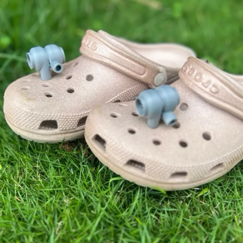 3D Print Turbo Engine Crocs Charm Jibbitz