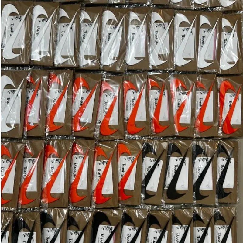 3D Print Aksesoris Sandal Clog - Logo Viral Samping Badge (Sepasang)