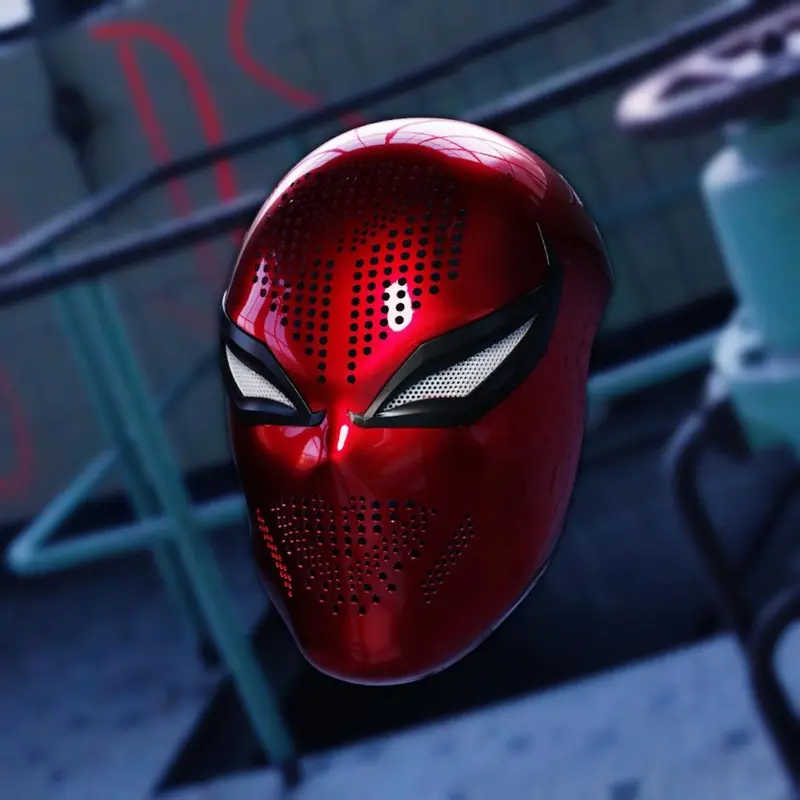 3D Print Spiderman Faceshell
