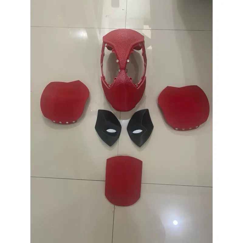 3D Print Magnetic Deadpool Mask Topeng - Cosplay
