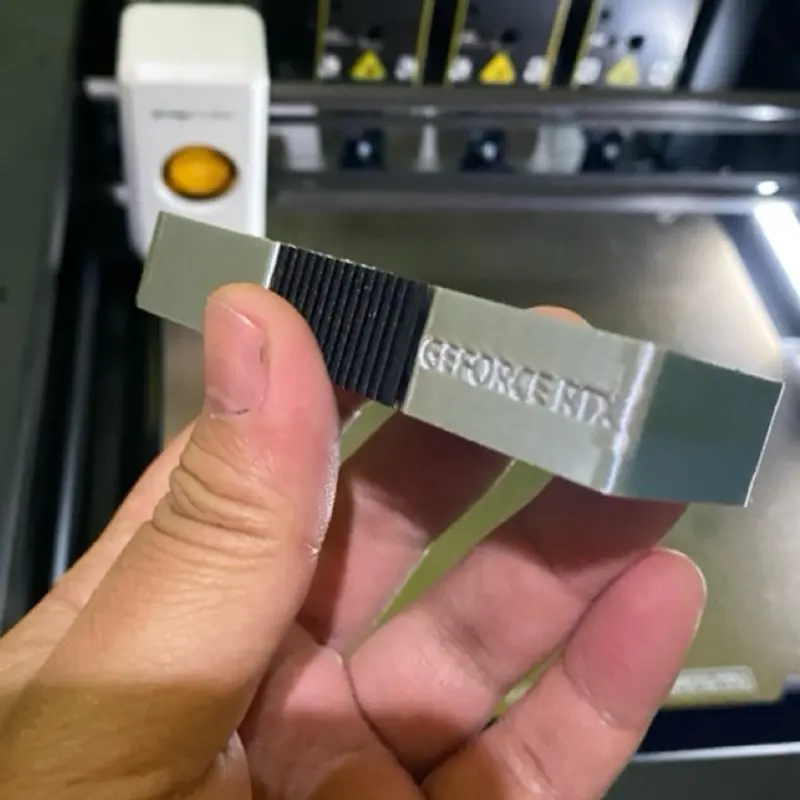 3D Print GPU Nvidia RTX 4090 Keychain