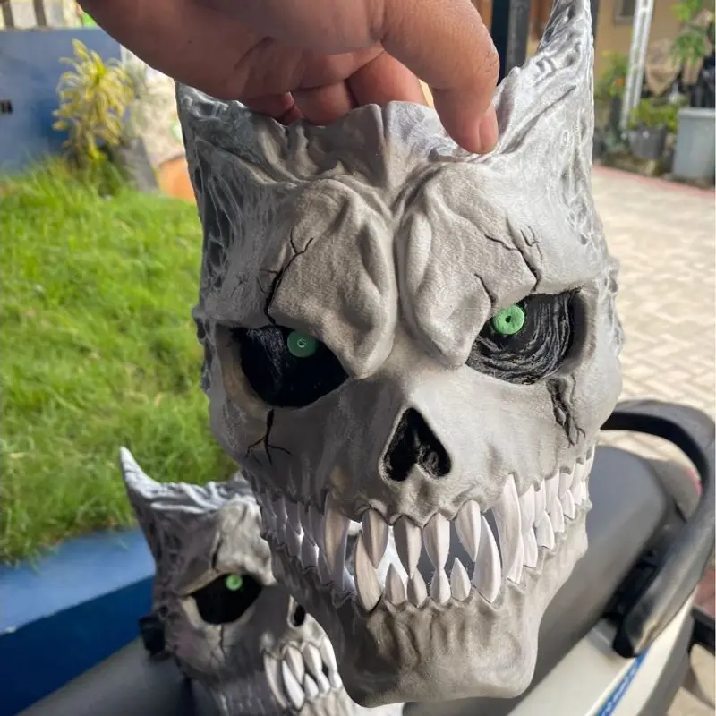 3D print Kaiju No. 8 Topeng Tengkorak Mask - Cosplay